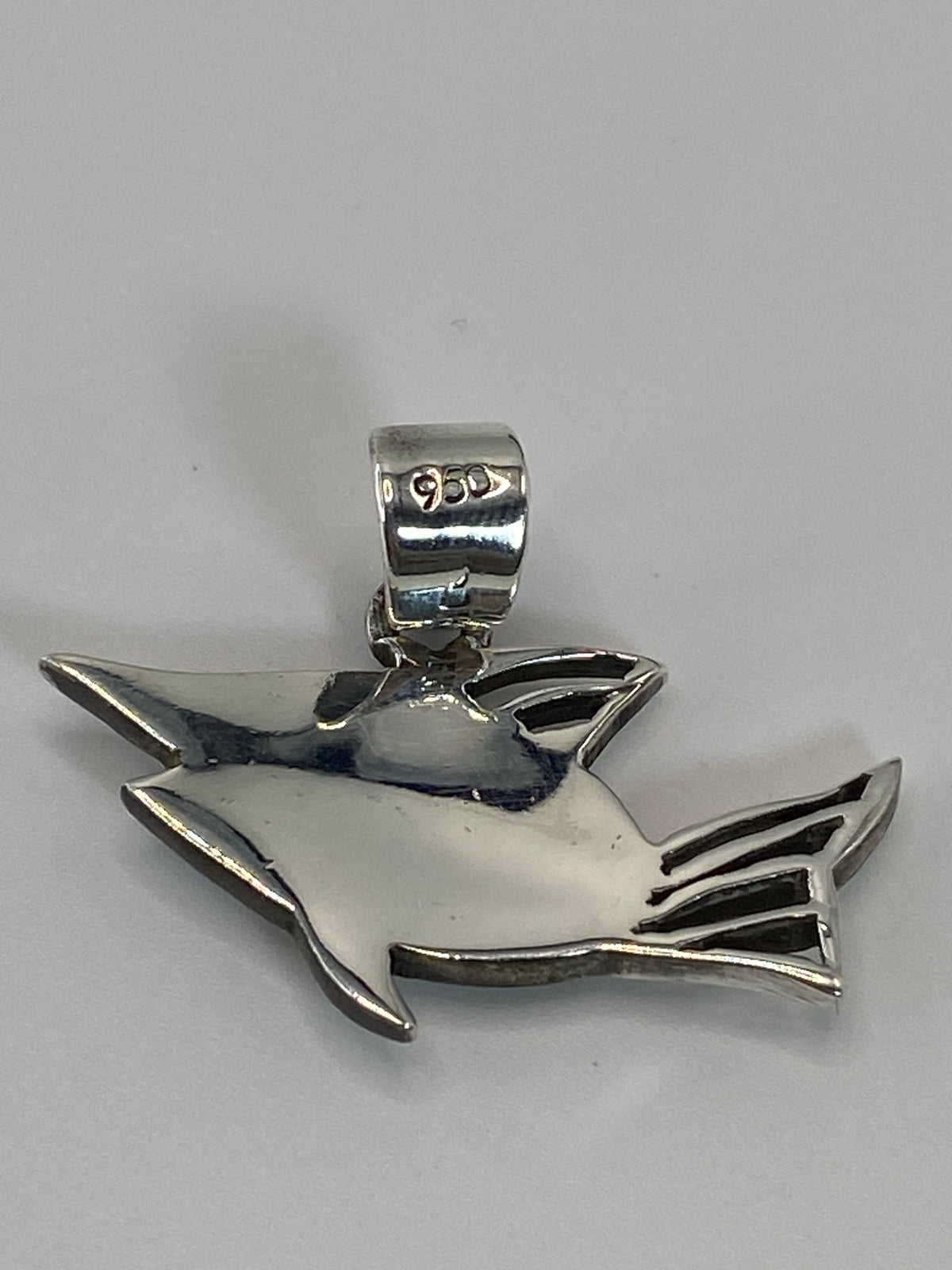 Dije Pez de Plata 950 con Concha de Abulón — Taxco — foto 5
