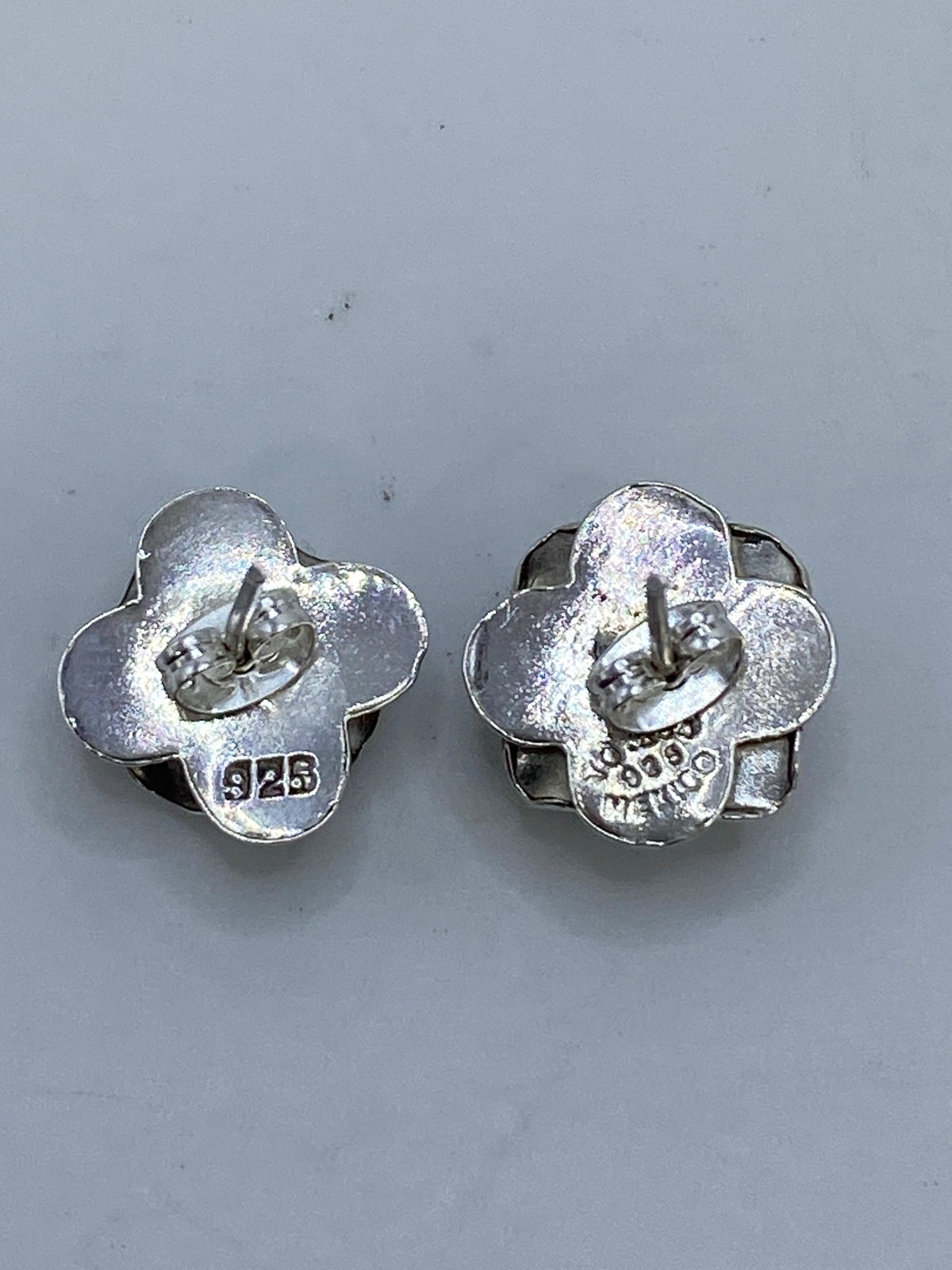 Aretes de Plata Rosa Abierta — Taxco 925 — foto 5