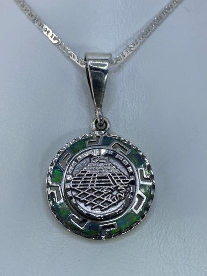 Reverso del dije mostrando el sello MÉXICO y el Quinto 950