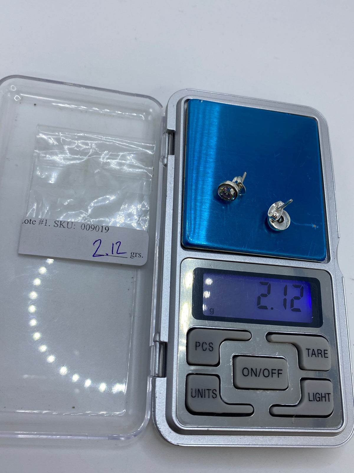 Aretes de Plata 950 con Circonia Multicolor — Taxco — foto 6