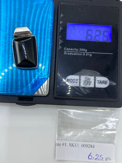 Dije de Plata Onix Negro — Taxco 925 — foto 6