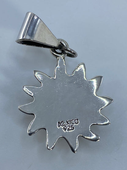 Dije Sol Plata 925 Piedra Multicolor — Taxco — foto 5