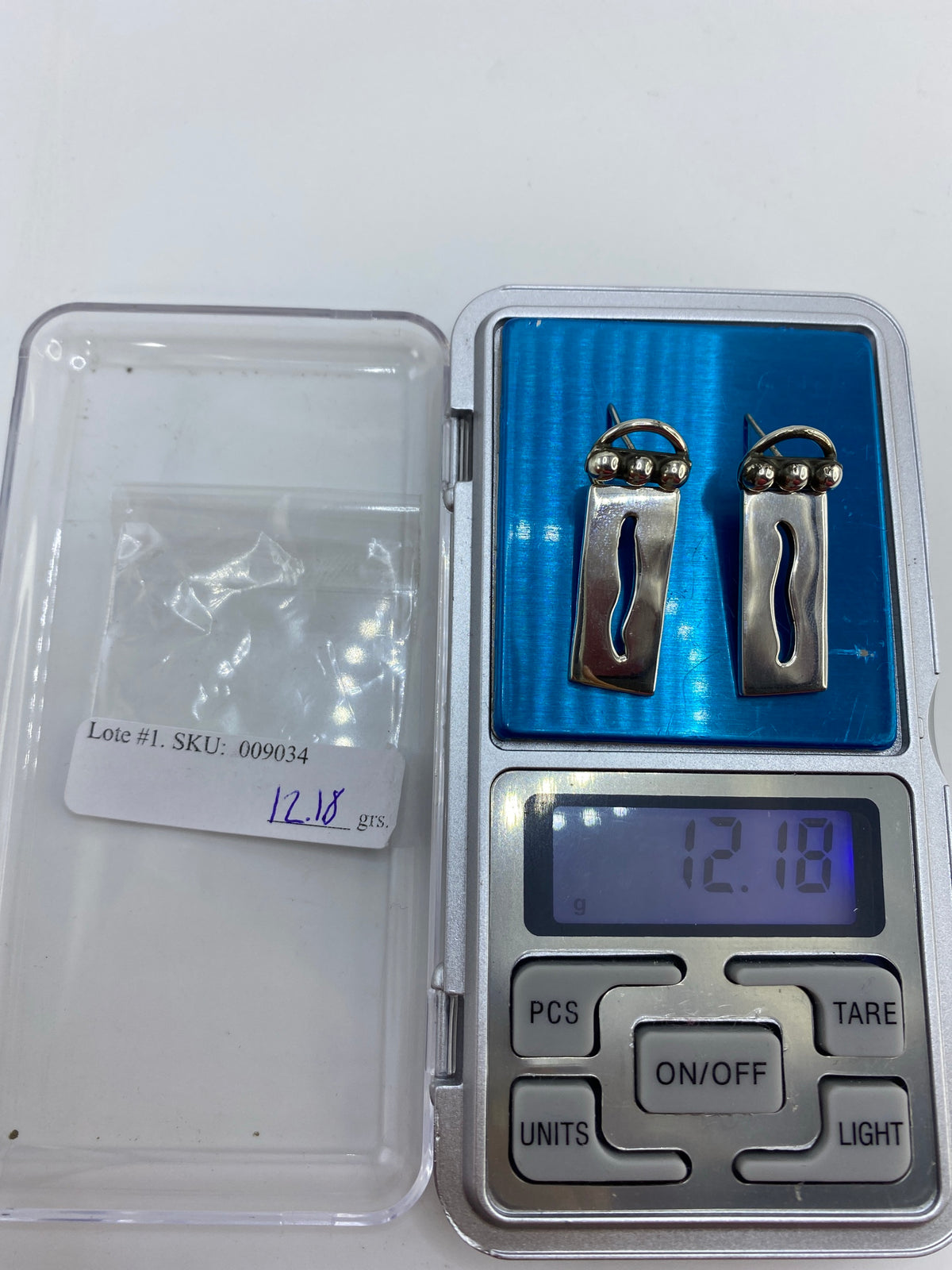 Aretes de Plata Cartoneado Minimalista — Taxco 925 — foto 6