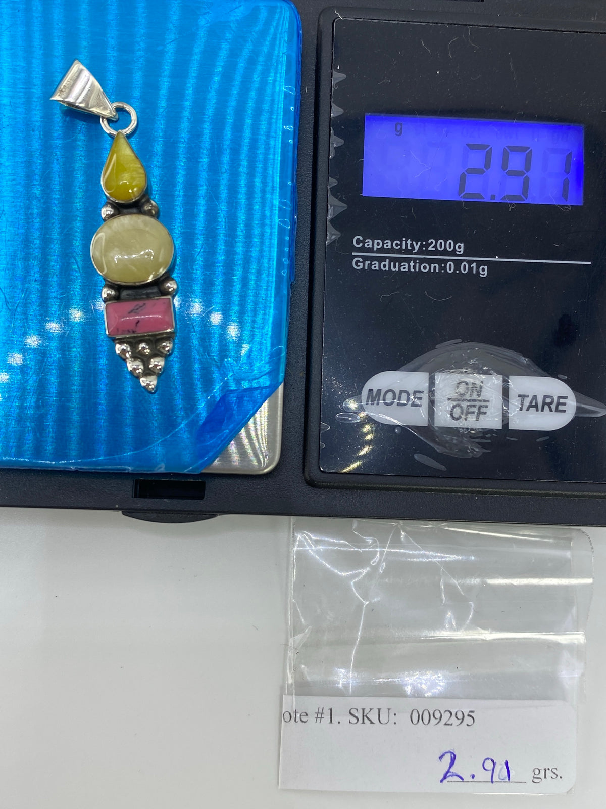 Dije de Plata 925 con Piedras Multicolor — Taxco — foto 6