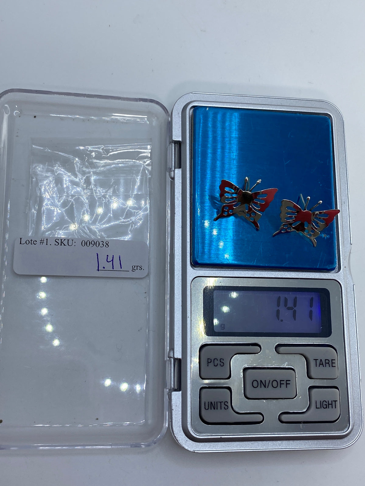 Aretes de Plata Calado Mariposa — Taxco 925 — foto 6