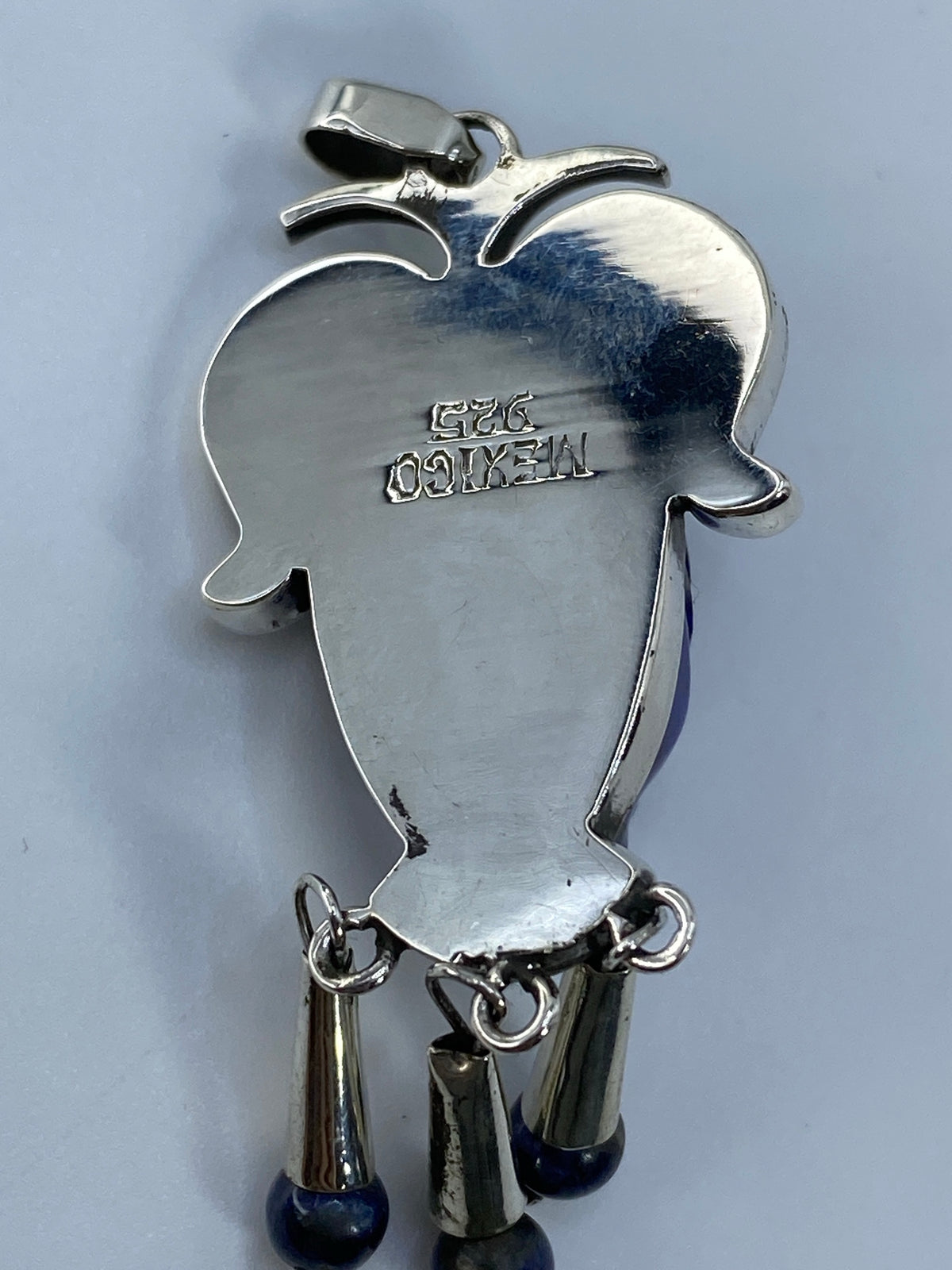 Dije Máscara Azul de Plata 925 — Taxco — foto 5