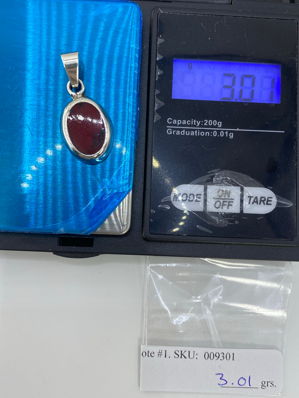 Dije de Plata con Coral Rojo — Taxco 925 — foto 6