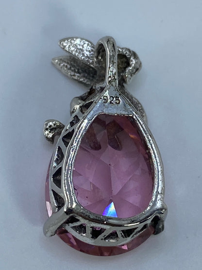 Dije Ángel Plata 925 con Circonia Rosa — Taxco — foto 5