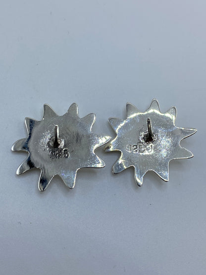 Aretes Plata Sol de Taxco Cartoneado — 925 — foto 5