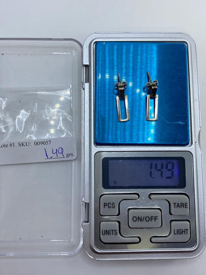 Aretes de Plata Calado Geométrico — Taxco 925 — foto 6