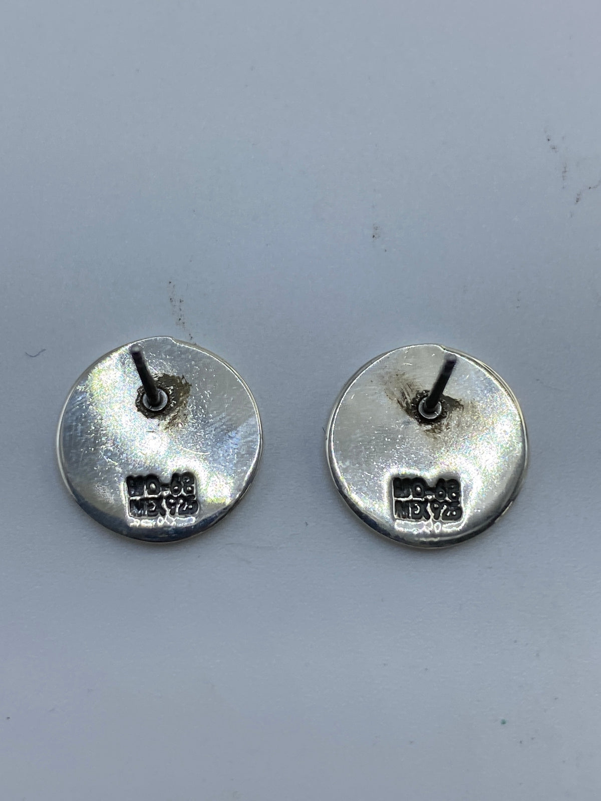 Aretes de Plata Cartoneado Prehispánico — Taxco 925 — foto 5