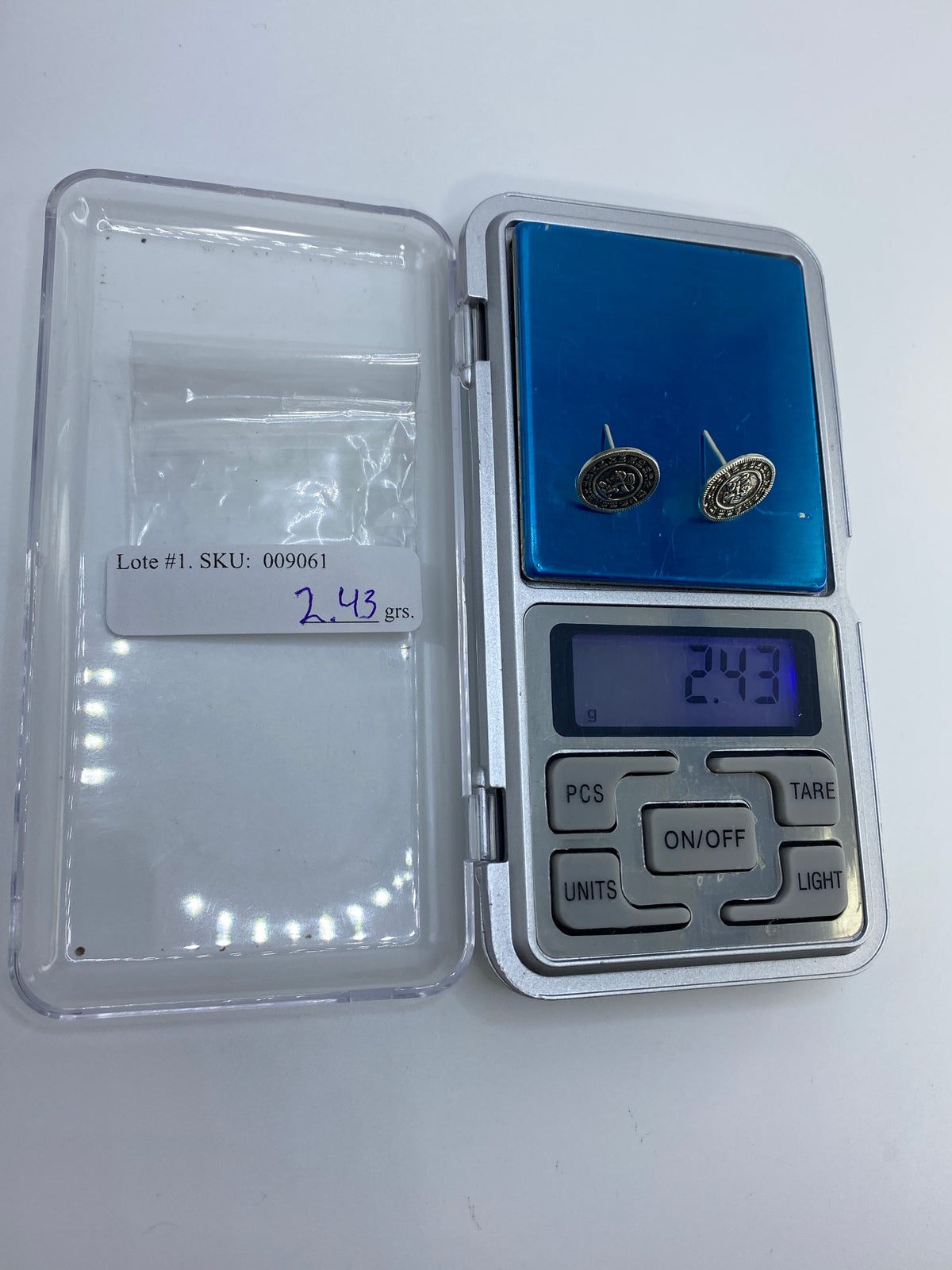 Aretes Plata Calendario Azteca — Taxco 950 — foto 6