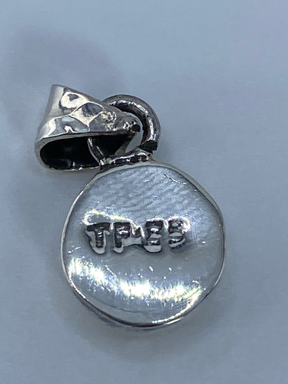 Dije de Plata con Piedra Verde — Engaste a Mano | Taxco 925 — foto 5
