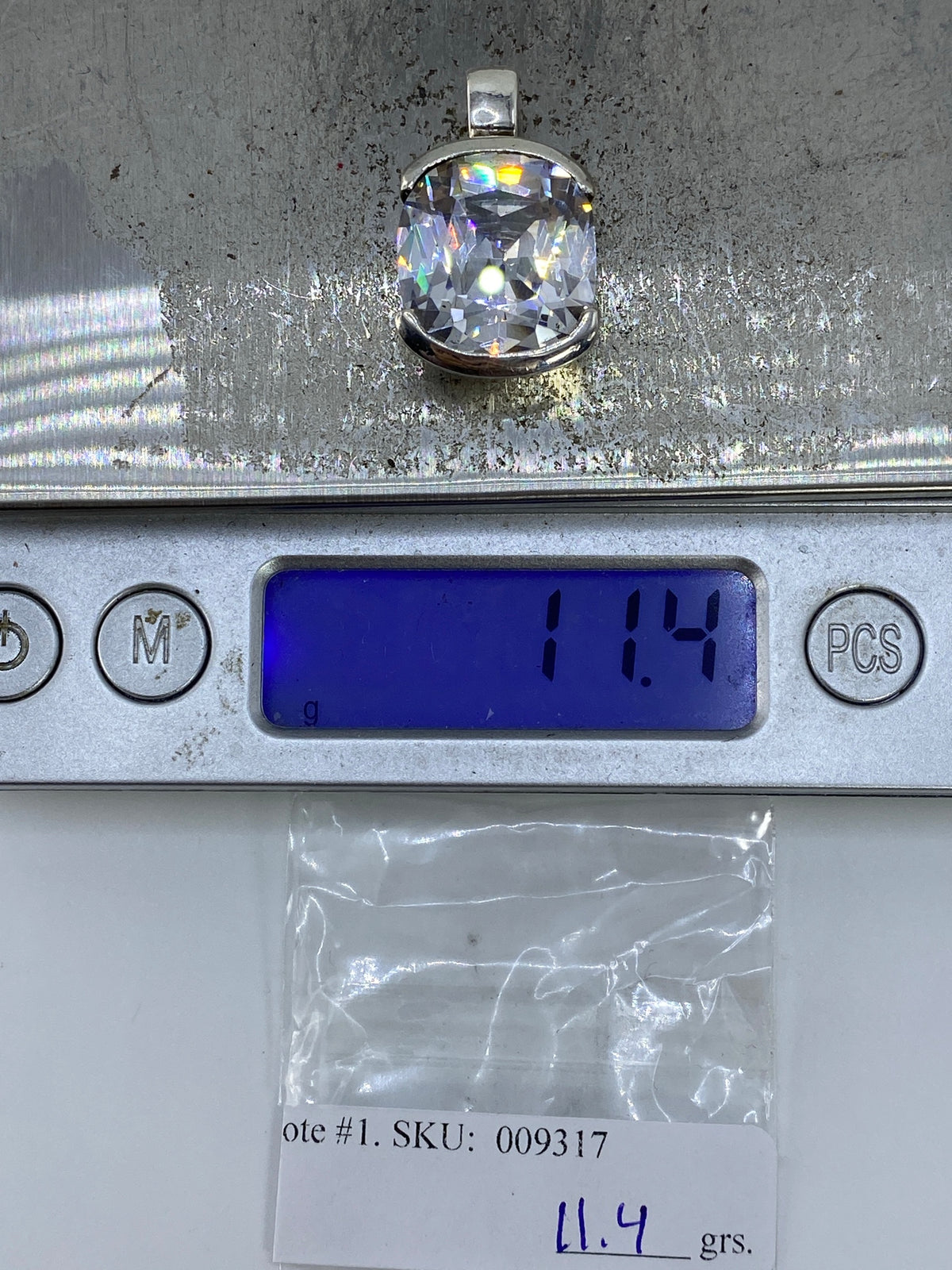 Dije de Plata con Circonia Cristalina — Taxco 925 — foto 6