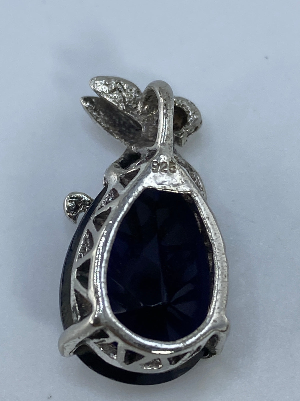 Dije de Plata 925 con Piedra Negra Facetada — Taxco — foto 5