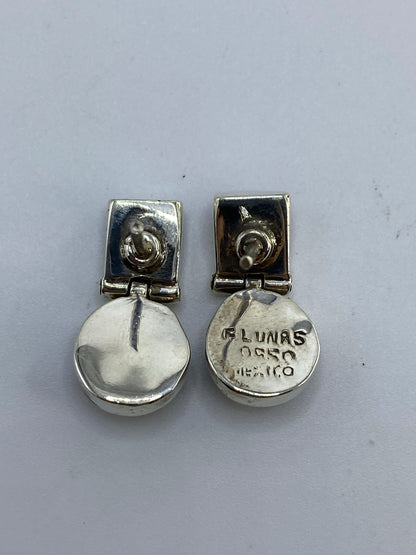 Aretes de Plata 950 con Ónix Negro — Taxco — foto 5