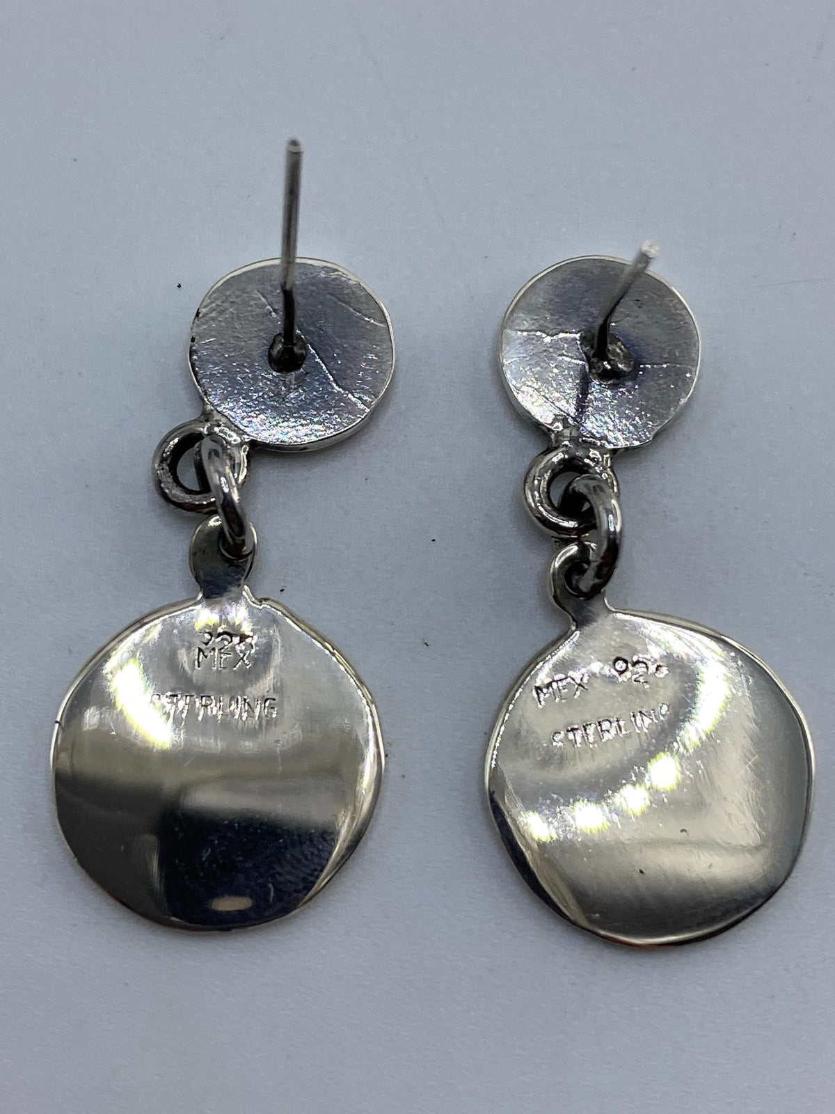 Aretes Plata Cartoneado Rostro Azteca — Taxco 925 — foto 5