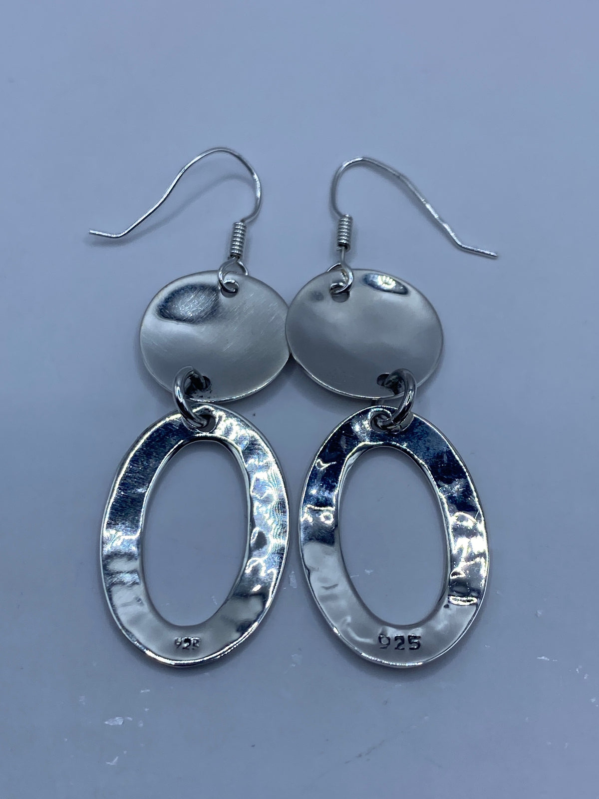 Aretes de Plata Repujada Geométricos — Taxco 925 — foto 5