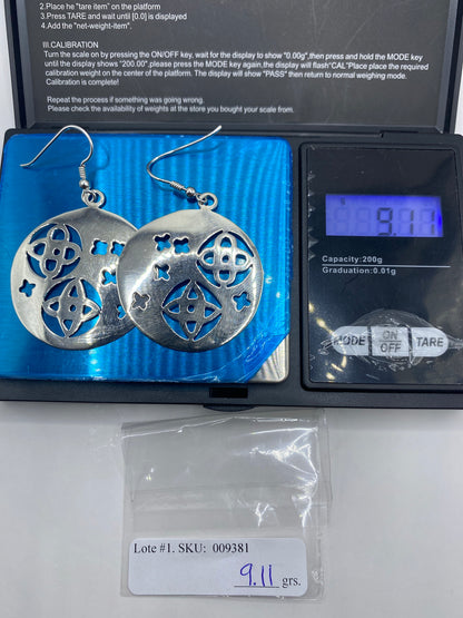 Aretes de Plata Calado Nudo de Bruja — Taxco 925 — foto 6