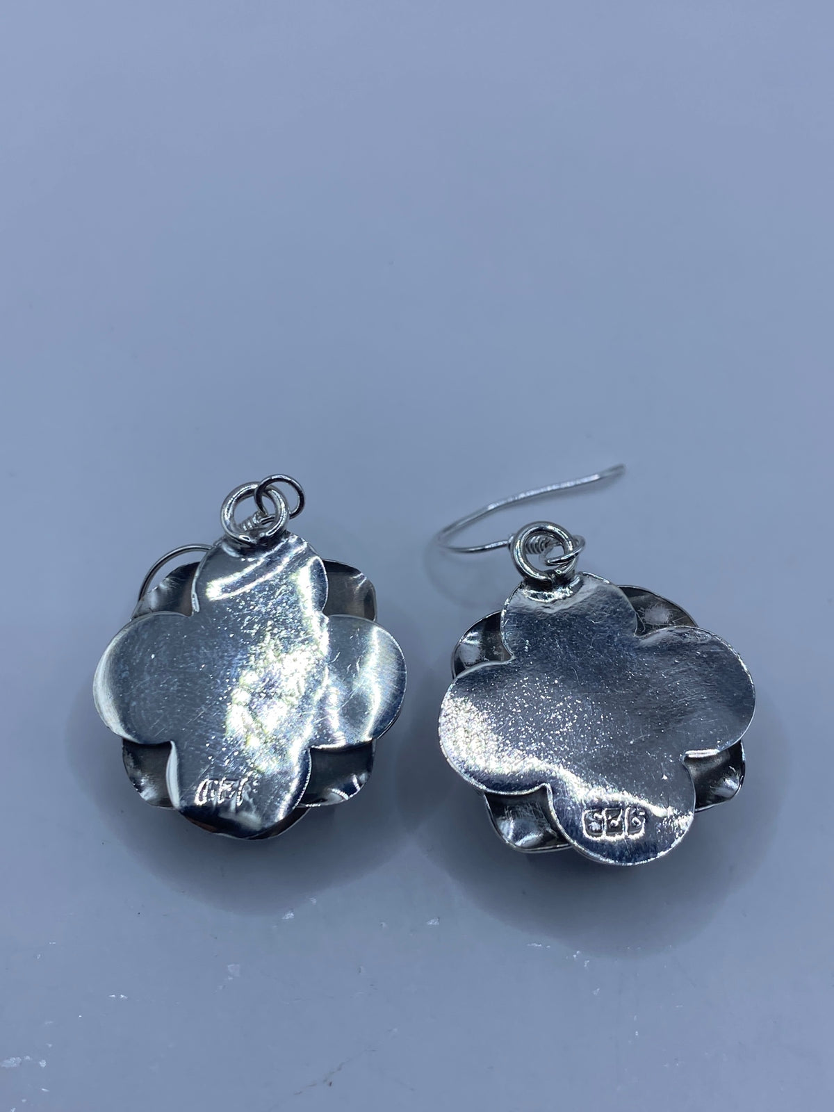 Aretes de Plata Rosa Tridimensional — Taxco 925 — foto 5