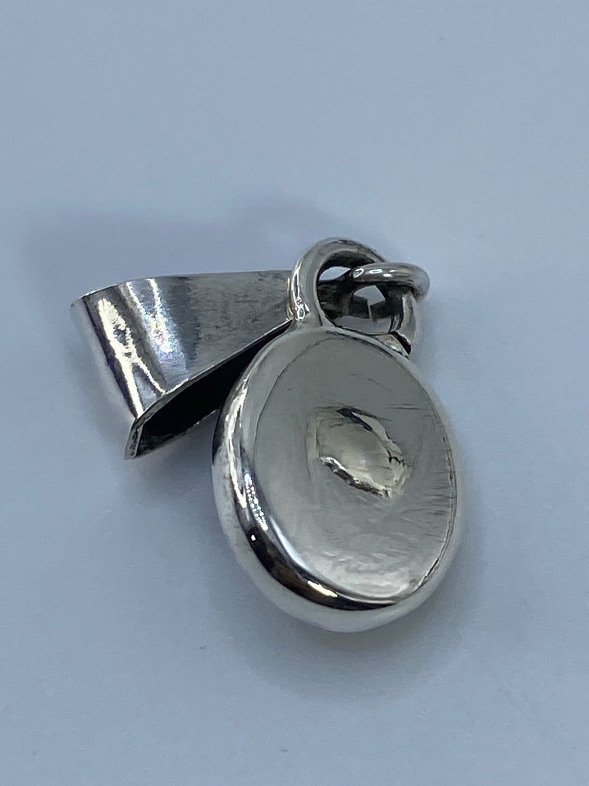 Dije de Plata con Piedra Azul — 3 cm Taxco 925 — foto 5