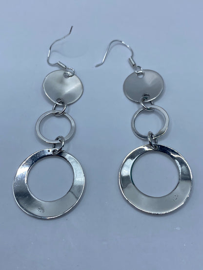 Aretes Eslabonados de Plata 925 — Taxco — foto 5
