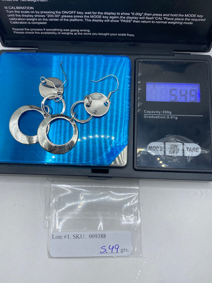 Aretes Eslabonados de Plata 925 — Taxco — foto 6