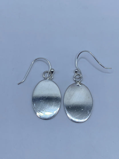 Aretes de Plata Ovalados Texturizados — Taxco 925 — foto 5