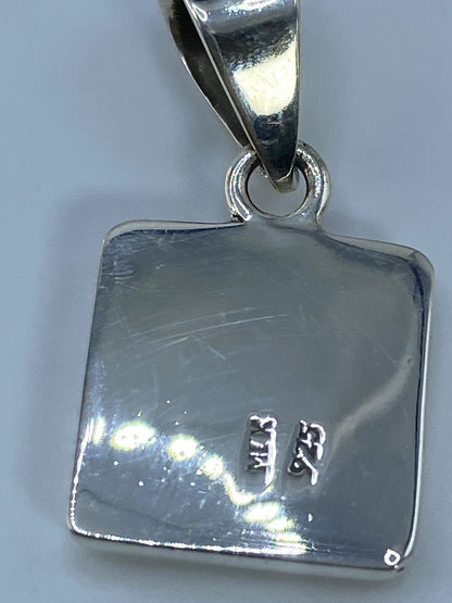 Dije de Plata con Turquesa Azul Cielo — Taxco 925 — foto 5