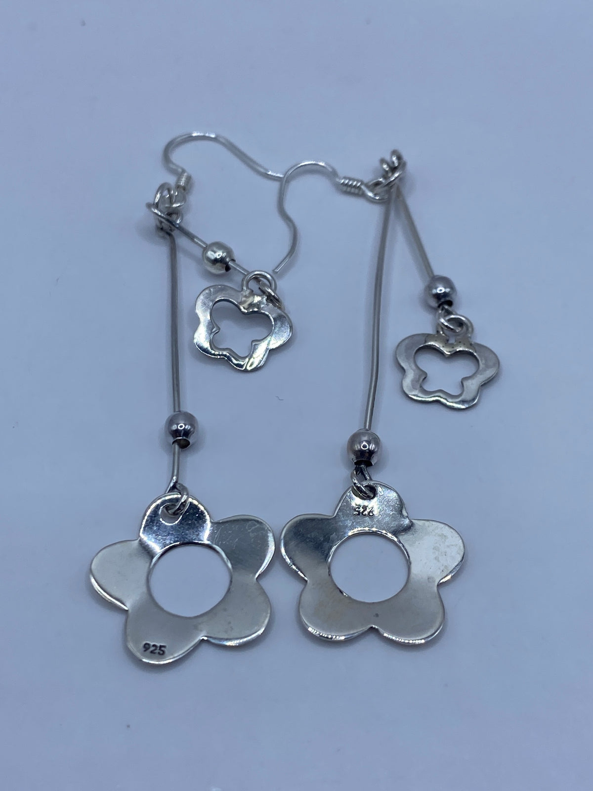Aretes de Plata Calado Floral — Taxco 925 — foto 5