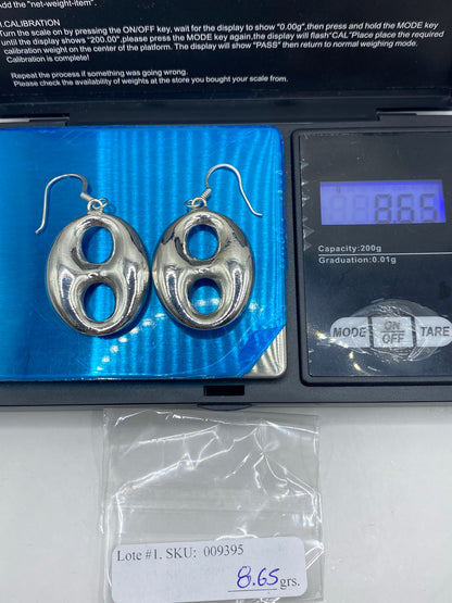 Aretes de Plata Cartoneado Geométricos — Taxco 925 — foto 6