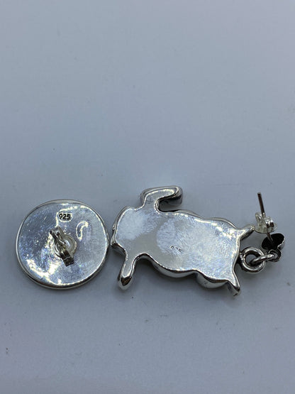 Aretes Búho Cartoneado Plata 925 — Taxco — foto 5
