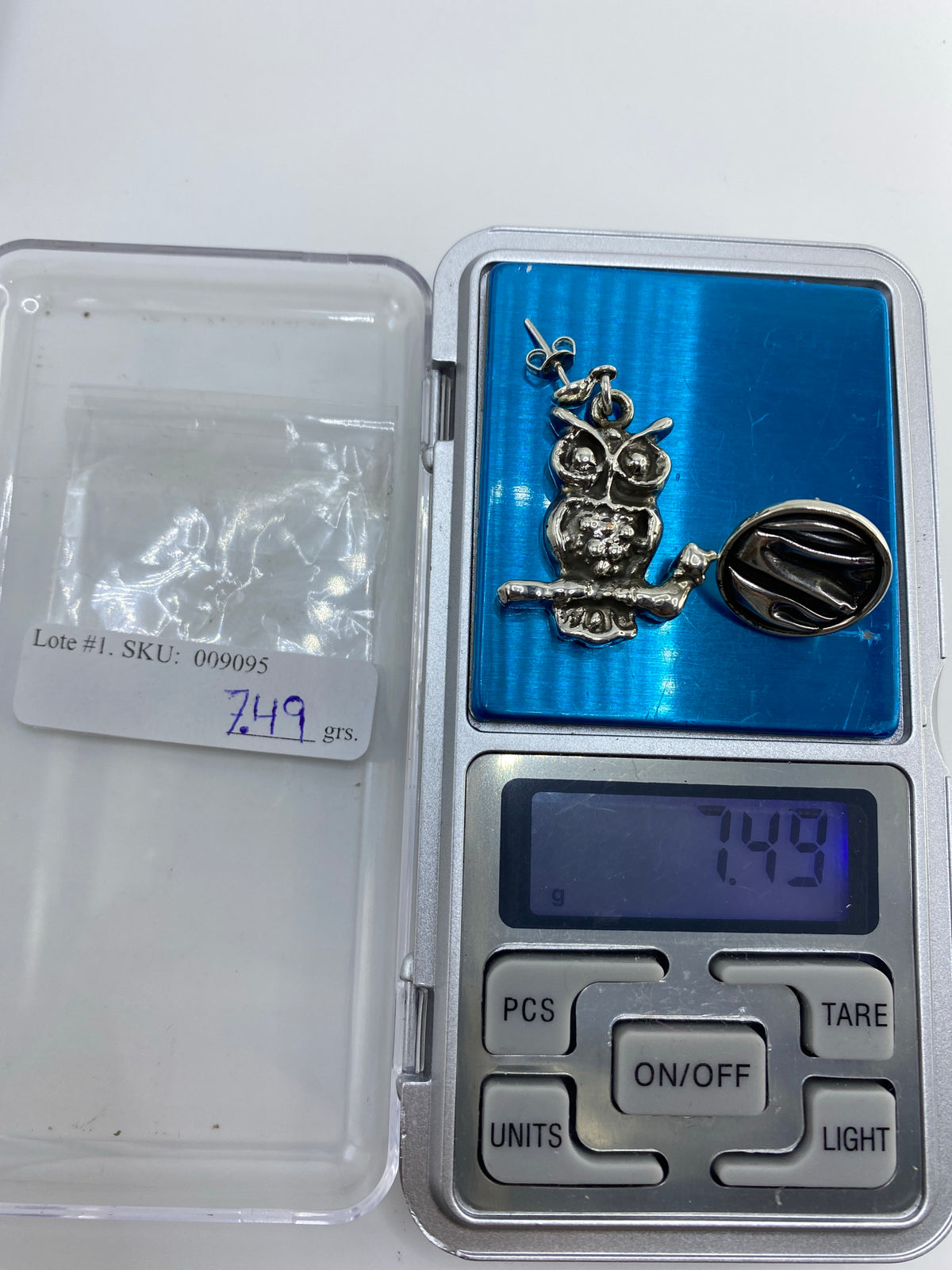 Aretes Búho Cartoneado Plata 925 — Taxco — foto 6
