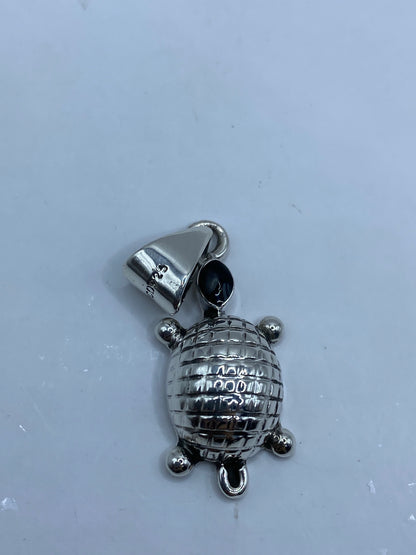 Dije Tortuga de Plata con Ónix — Taxco 925 — foto 5