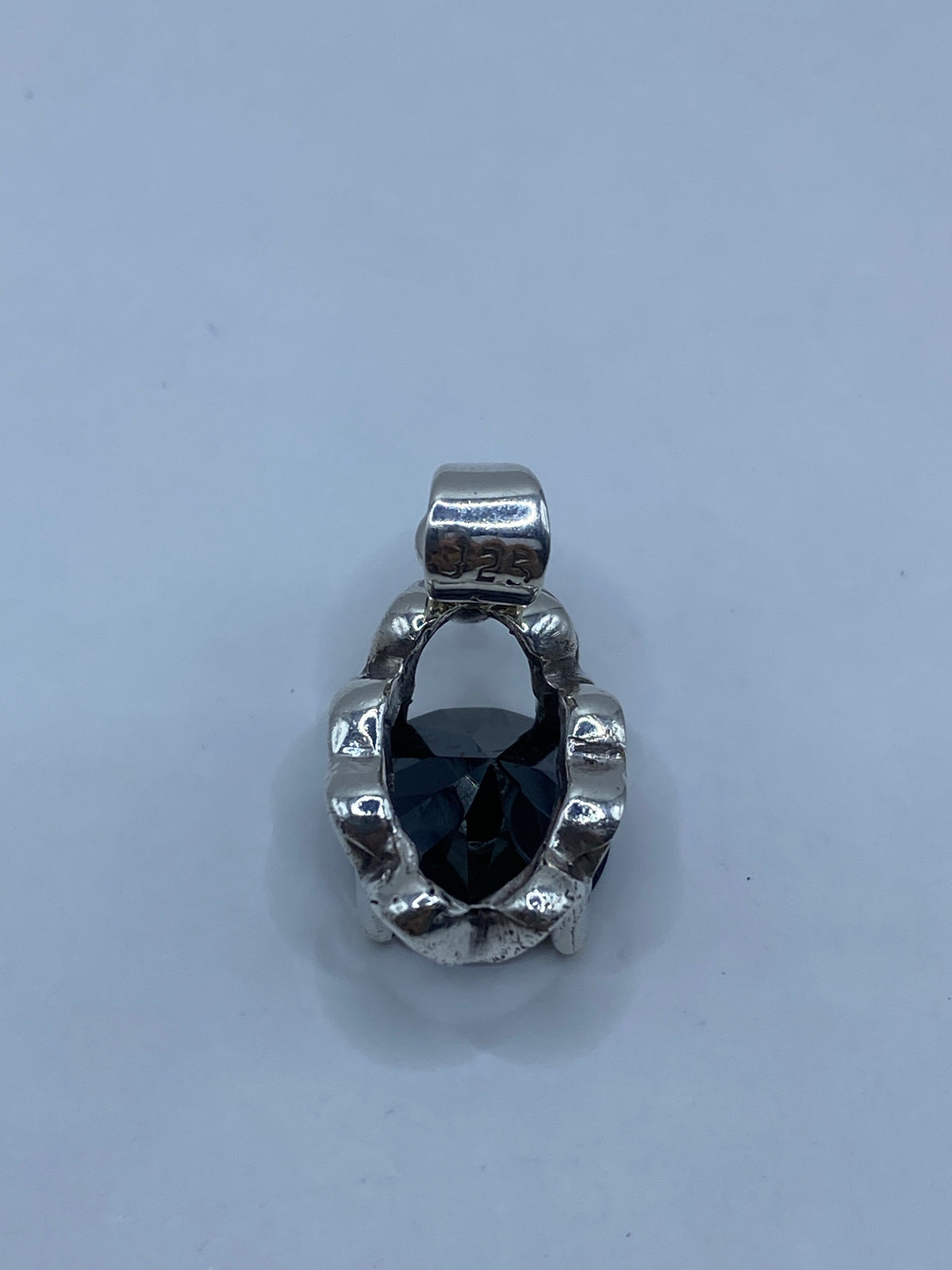 Dije de Plata Circonia Negra — Elegancia en 3.2 cm — foto 5