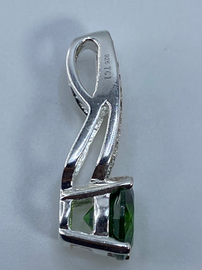 Dije de Plata con Circonia Verde — Taxco 925 — foto 5