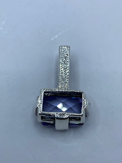 Dije de Plata con Micro-Circonia y Circonia Morada — Taxco 925 — foto 5