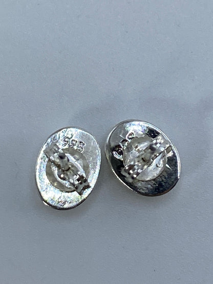 Aretes Plata Ópalo de Fuego Rosa — Taxco 925 — foto 5