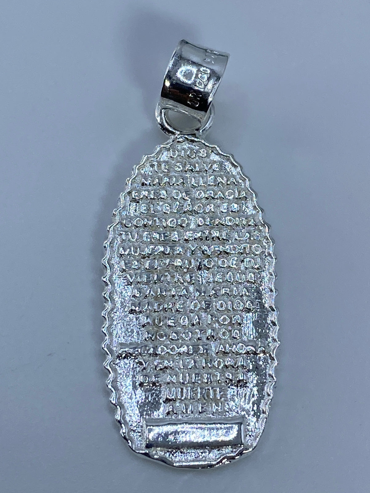 Dije Virgen de Guadalupe Repujado Plata 925 — Taxco — foto 5