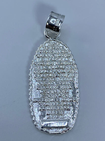 Dije Virgen de Guadalupe Repujado Plata 925 — Taxco — foto 5