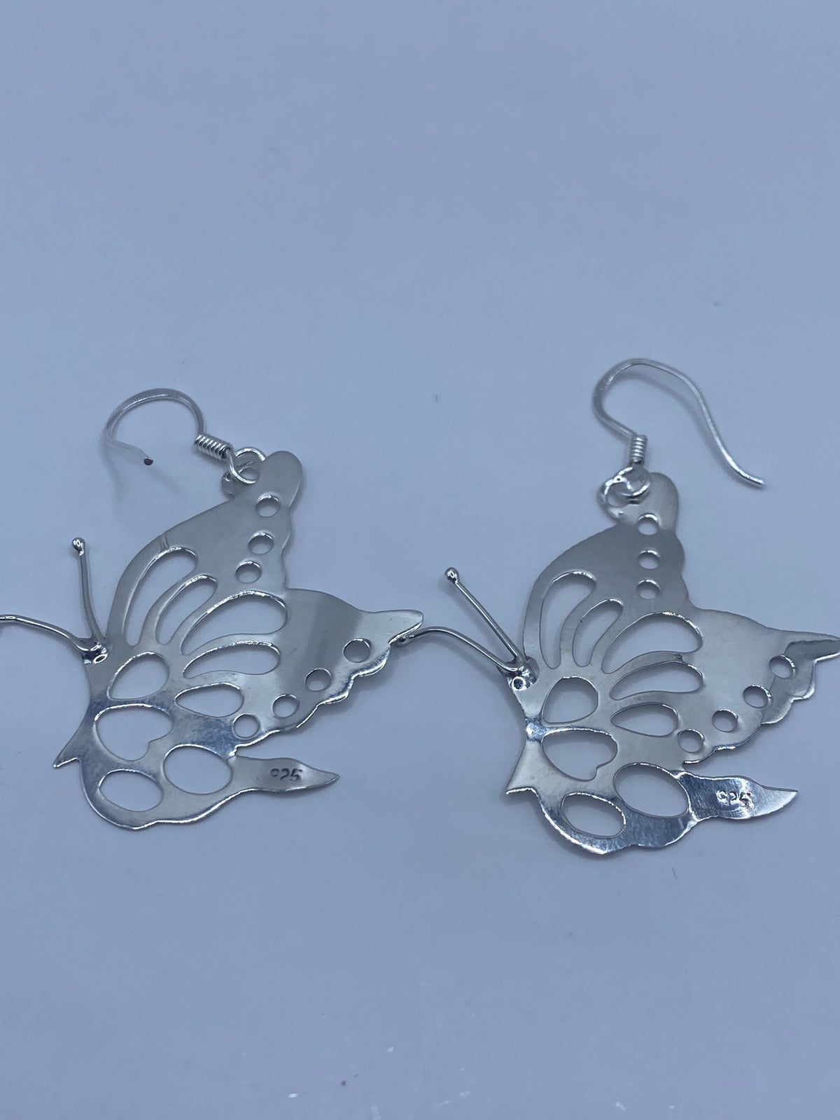 Aretes de Plata Calado Mariposa — Taxco 925 — foto 5
