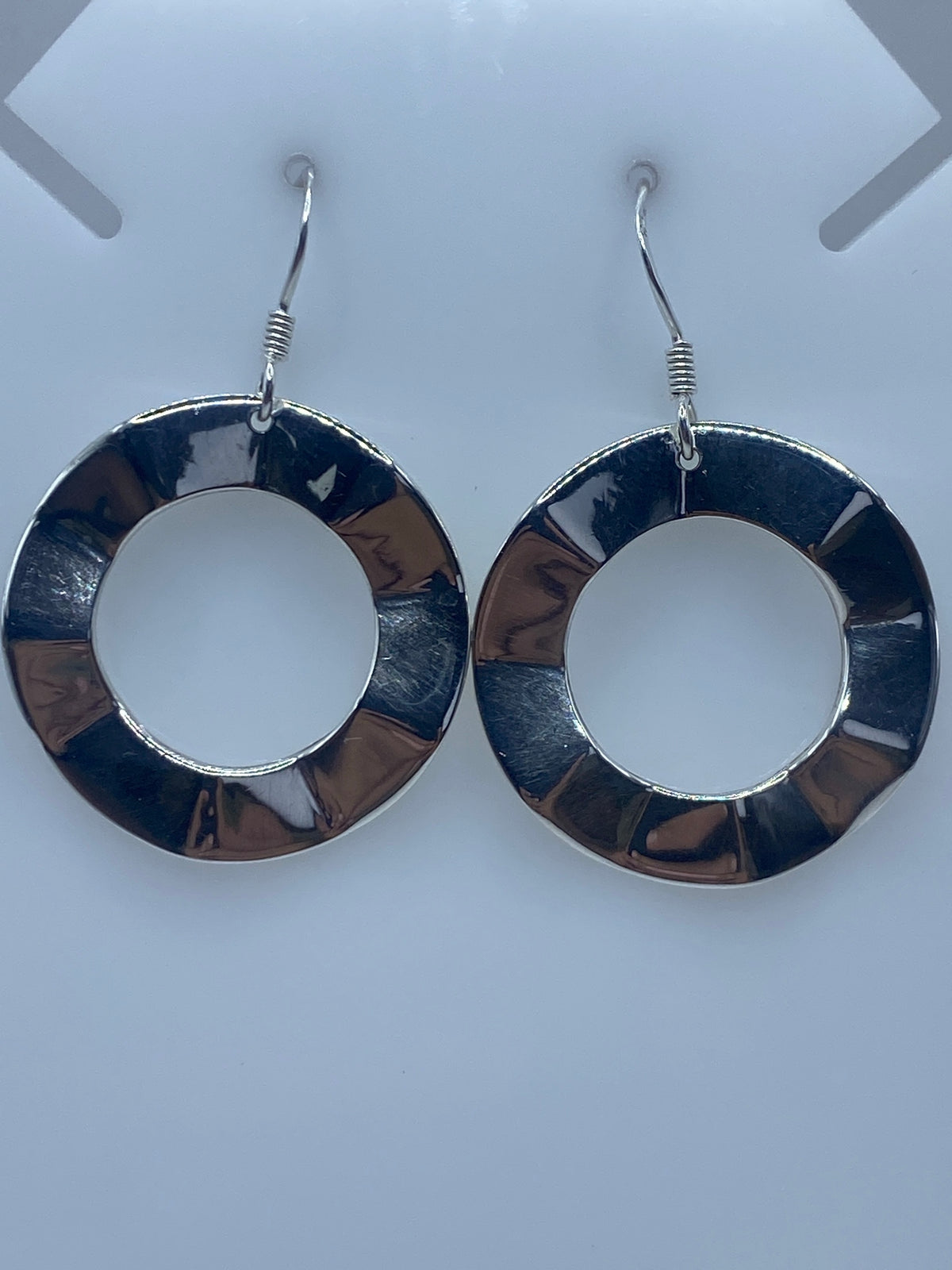 Aretes con ganchos de plata 925 listos para usar