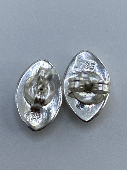 Aretes de Plata Ópalo de Fuego Verde — Taxco 925 — foto 5