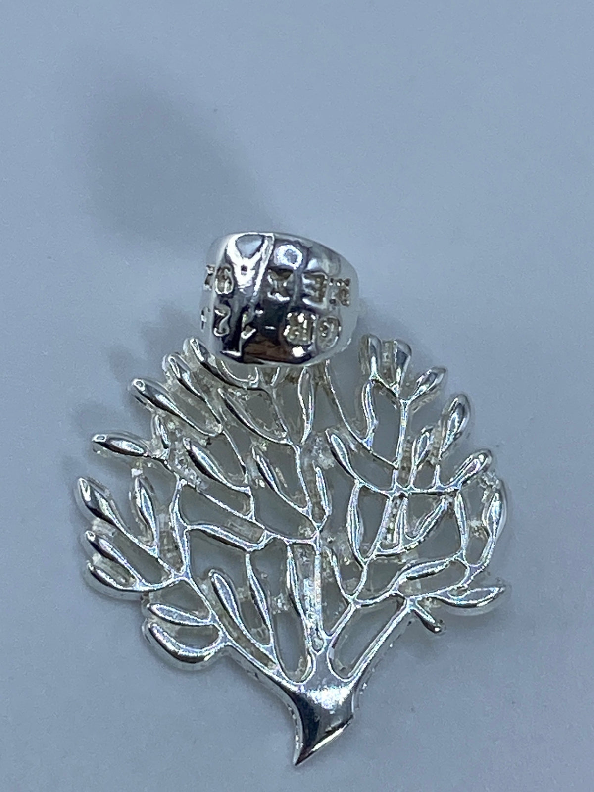 Dije Botánico de Plata Repujado — Taxco 925 — foto 5
