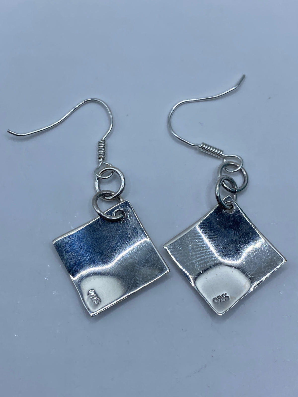Aretes de Plata Repujado Geométricos — Taxco 925 — foto 5
