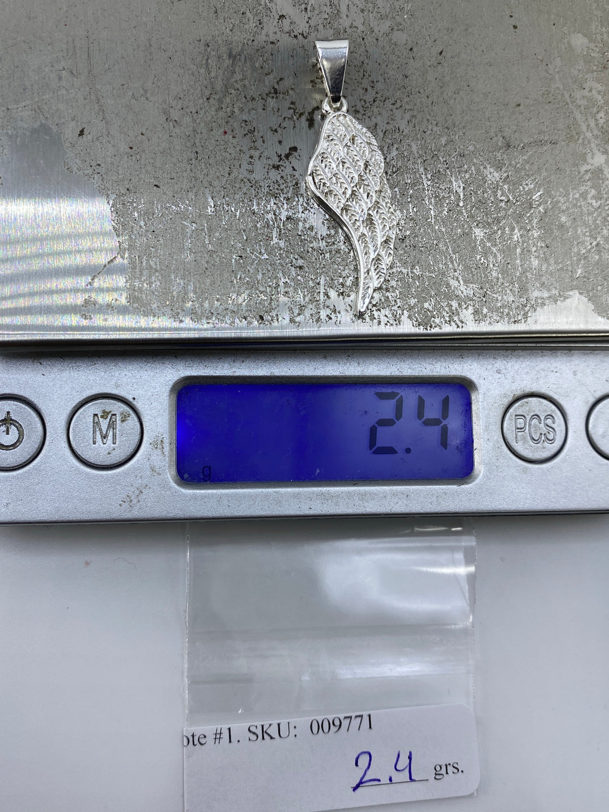 Dije de Plata Ala Repujada — Taxco 925 — foto 6