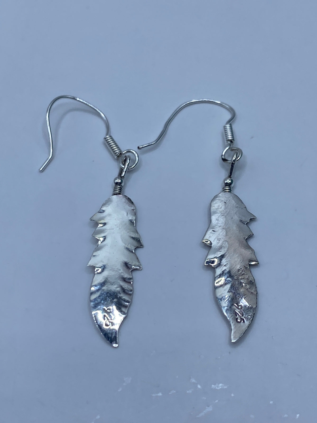 Aretes de Plata Hoja Repujada — Taxco 925 — foto 5