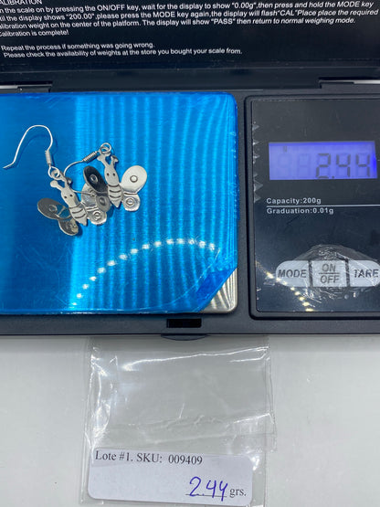 Aretes de Plata Mariposa — Taxco 925 — foto 6