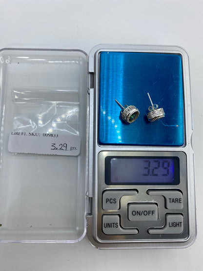 Aretes de Plata Circonia Multicolor — Taxco 925 — foto 6