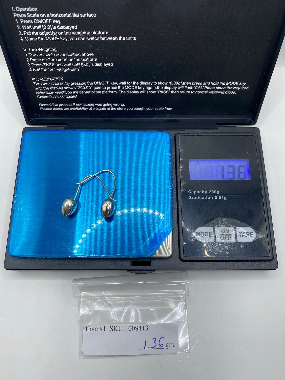 Aretes de Plata Cartoneado Minimalista — Taxco 925 — foto 6